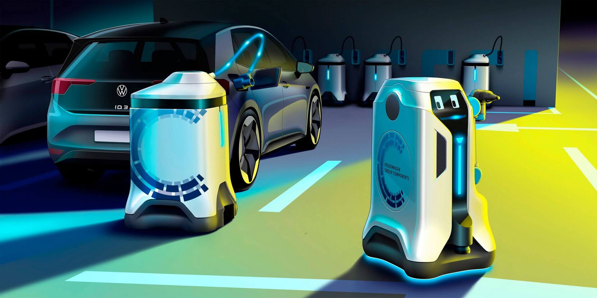 Мобильный робот Volkswagen